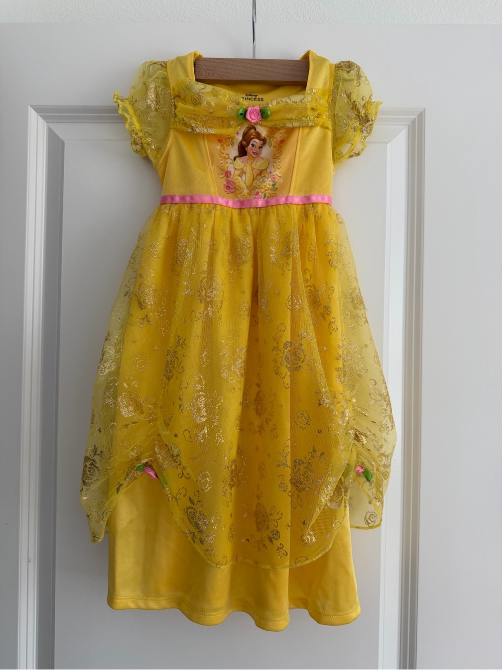 Disney Princess Yellow Belle Dress-Up Costume for Kids